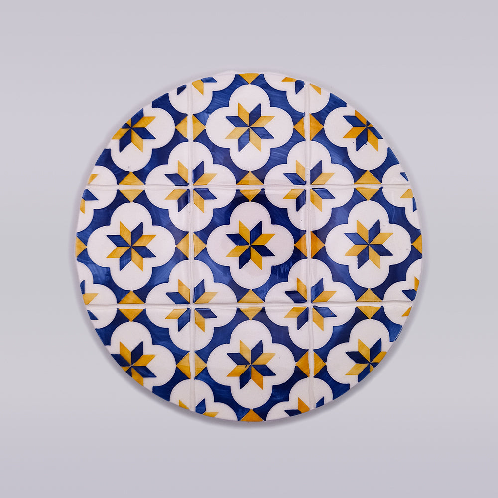 Vilamoura Ceramic Hot Plate Trivet