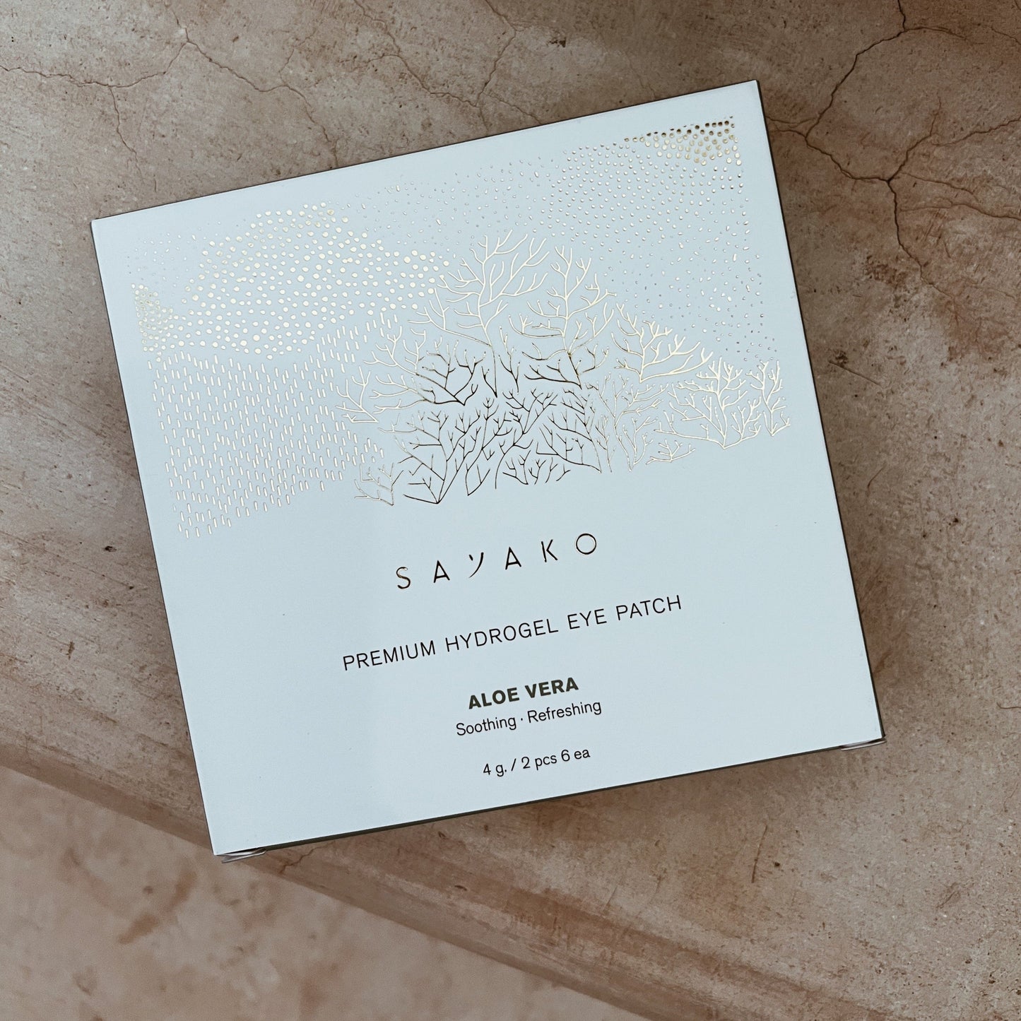 Parches para los Ojos de Hidrogel con Aloe Vera 6 unidades