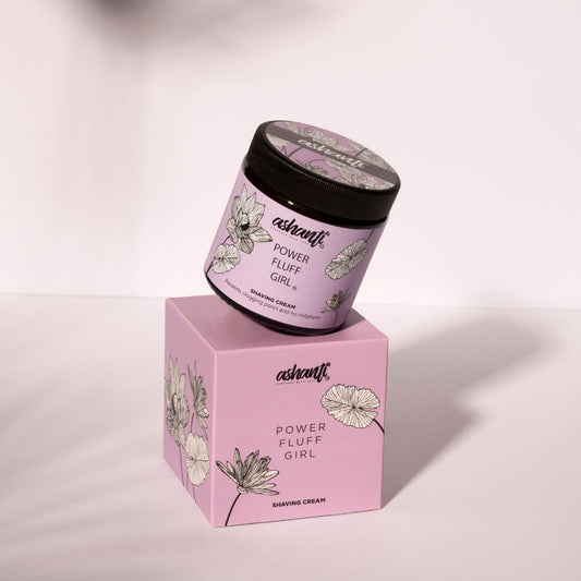 POWER FLUFF GIRL - SHAVING EXFOLIATE CREAM POWER FLUFF GIRL - SHAVING