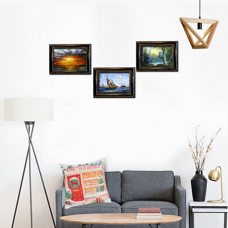 1/6Pcs 45*45cm Christmas Cushion Cover Santa Claus