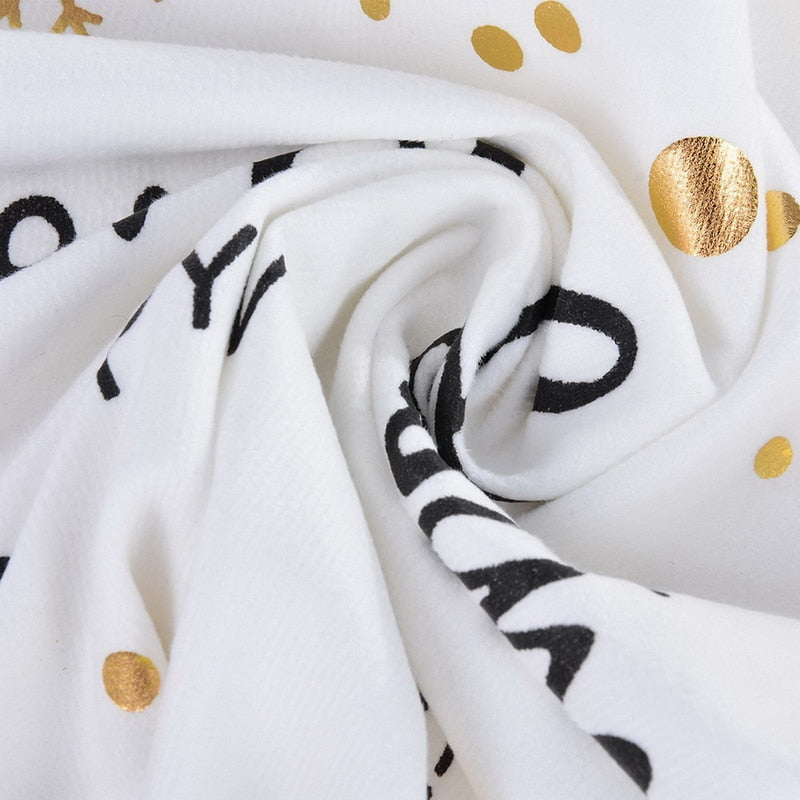 1 Pc 45*45cm Soft Bronzing Breathable Square