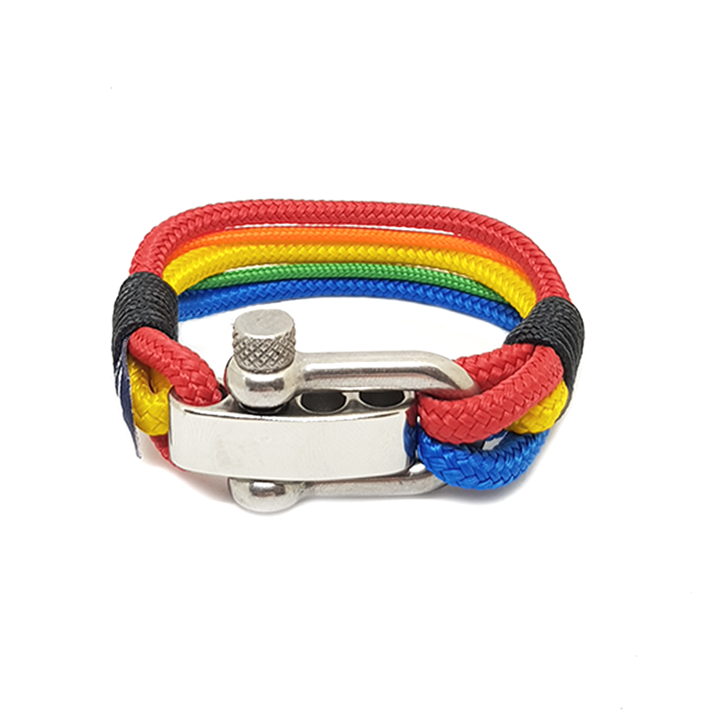 Rainbow Nautical Bracelet