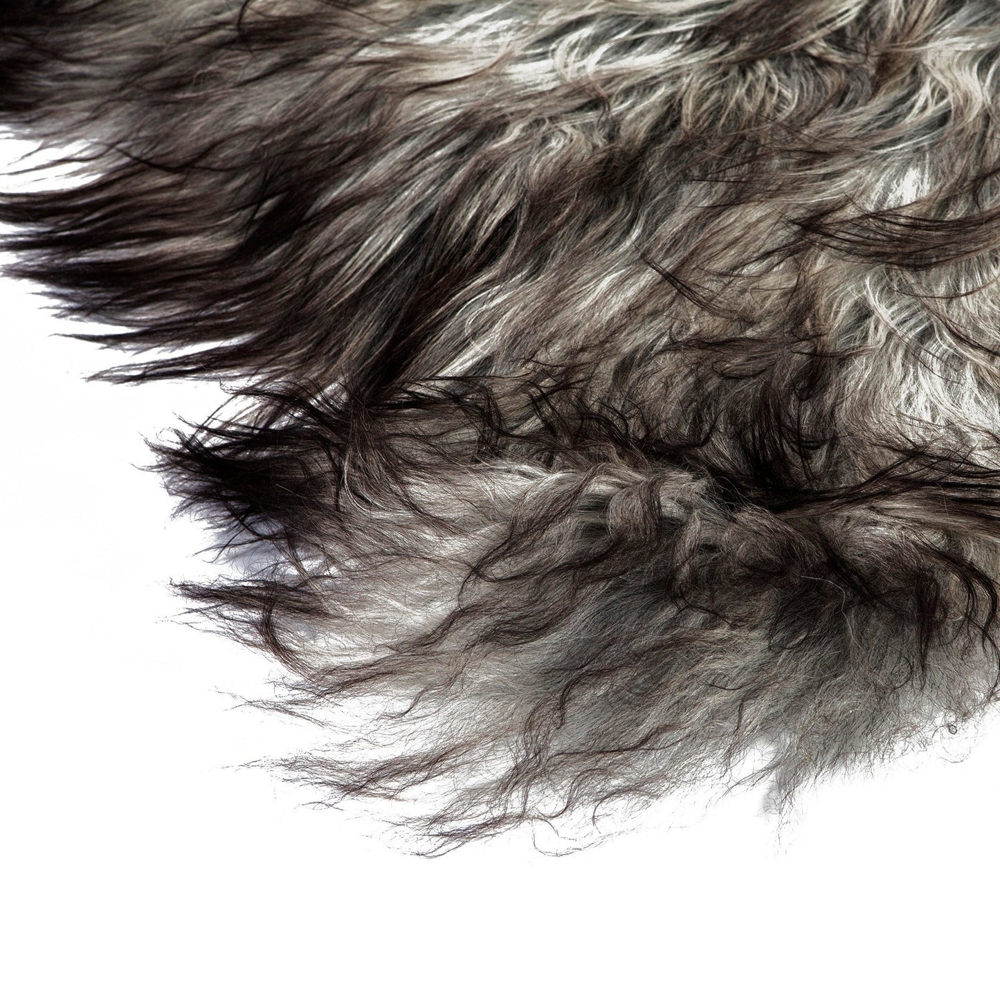 4x Schapenvacht IJslands | Natural grijs | 140 x 210cm