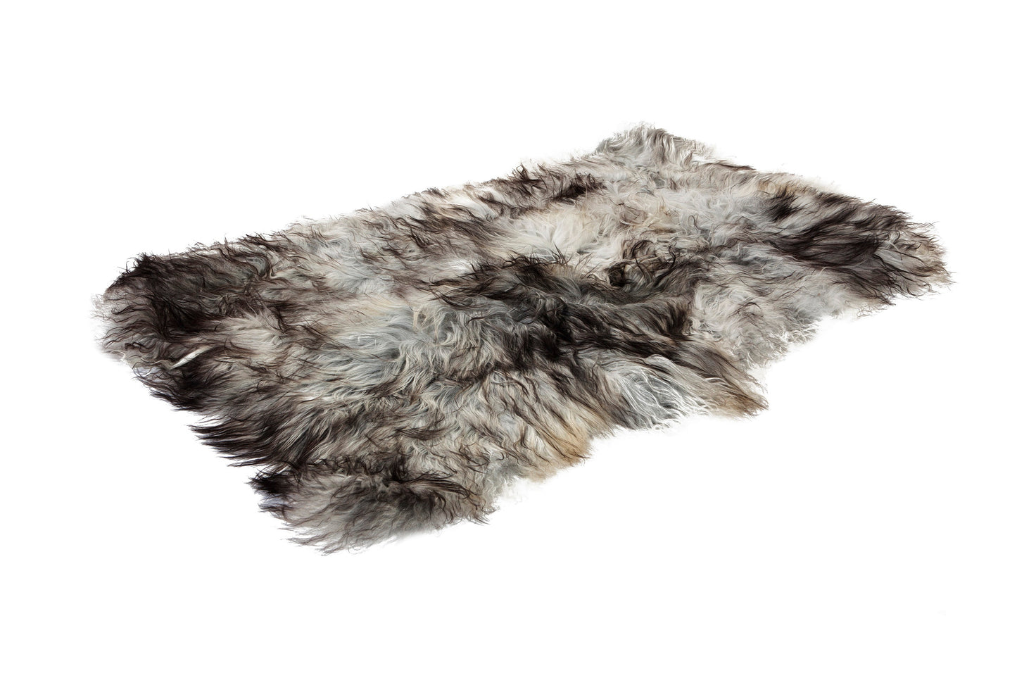 4x Schapenvacht IJslands | Natural grijs | 140 x 210cm