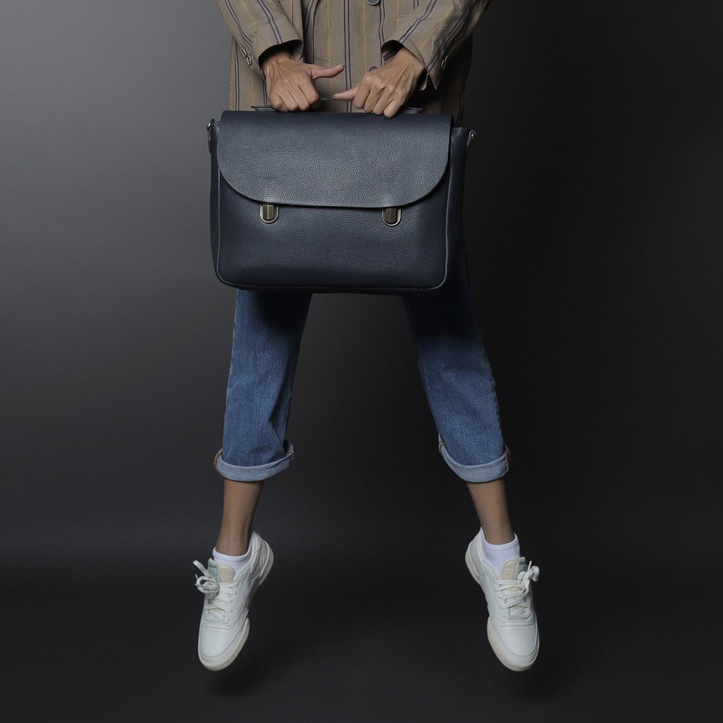 London Leather Briefcase