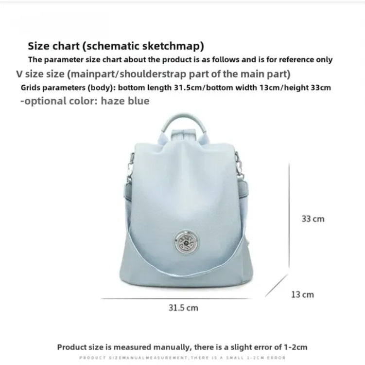 The New Seasonal Series Of Shoulder Bags Haze Blue New Fashion Leisure