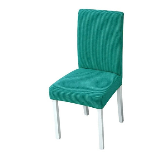 1Pc Solid Color Chair Cover Spandex Stretch