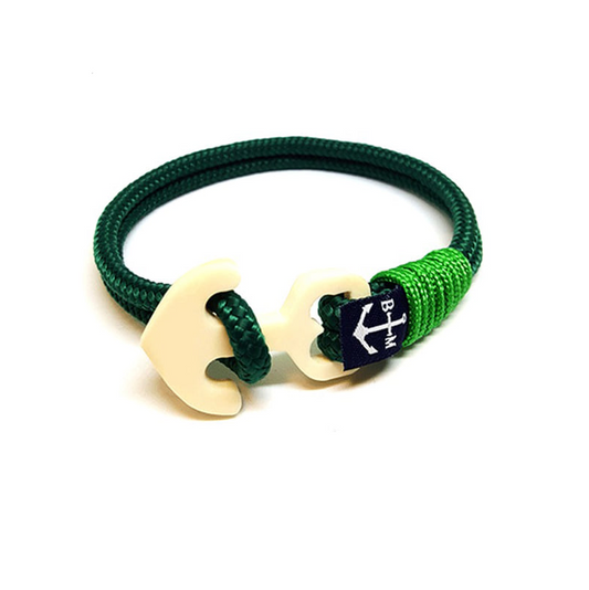 Wood Anchor Nautical Bracelet