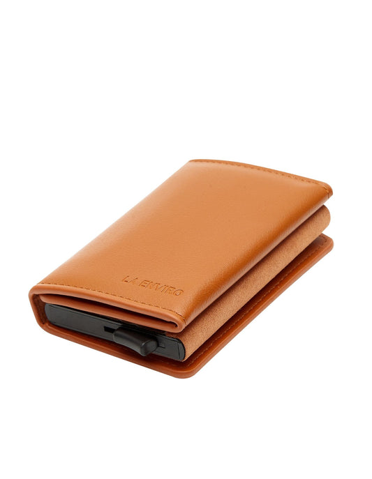 LEURA 2.0 Unisex  Wallet I Tan