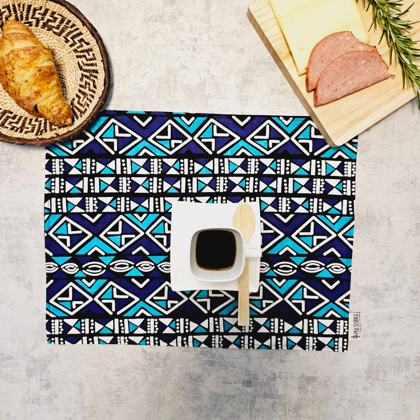 Handmade Set of 4 | 8 Placemats | 32cmx42cm | Bohemian Inspired
