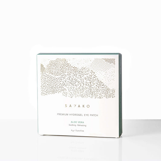 Parches para los Ojos de Hidrogel con Aloe Vera 6 unidades