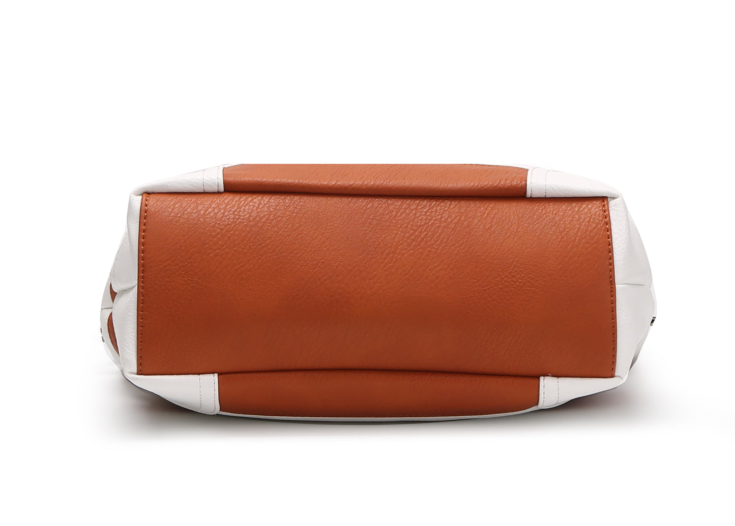 MKF Collection Emily Soft Vegan Leather Stripe Hobo Bag by Mia K