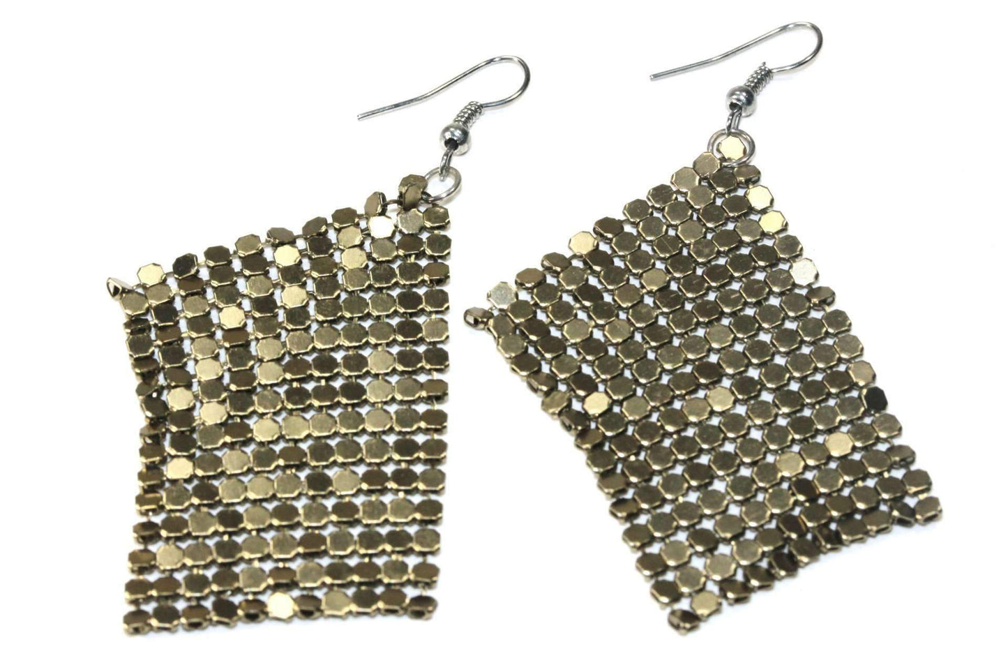 Shimmer Mesh Earrings