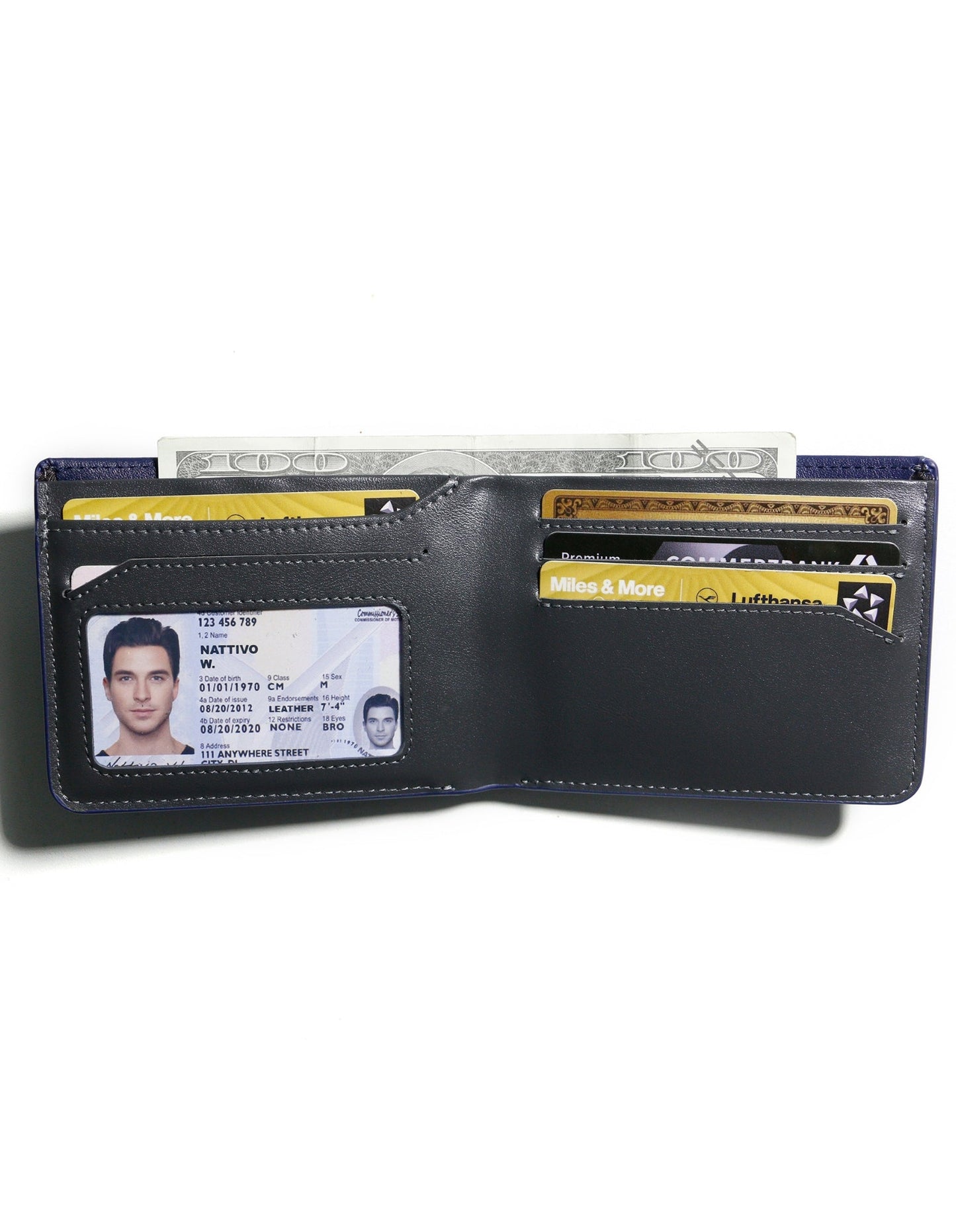NEWTOWN Wallet - Blue