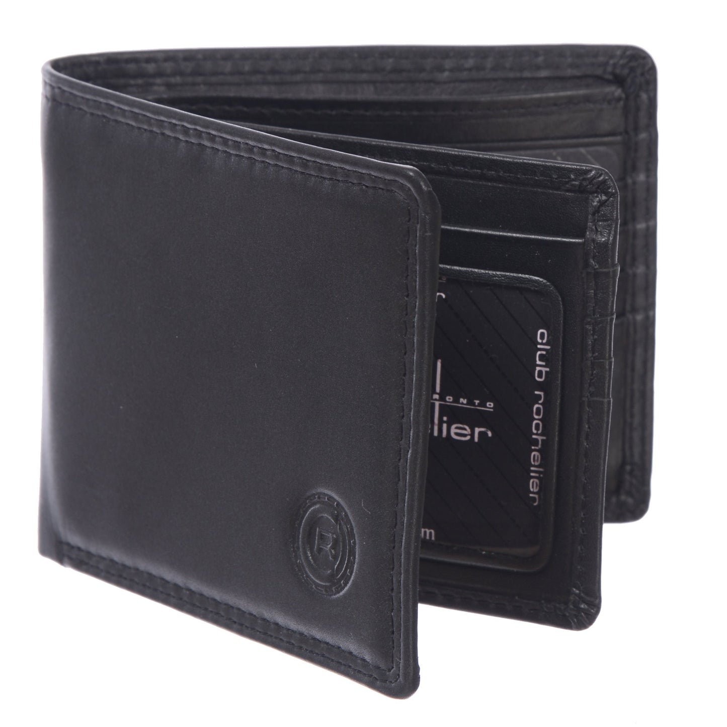 Men's Slimfold Wallet with Center Wing