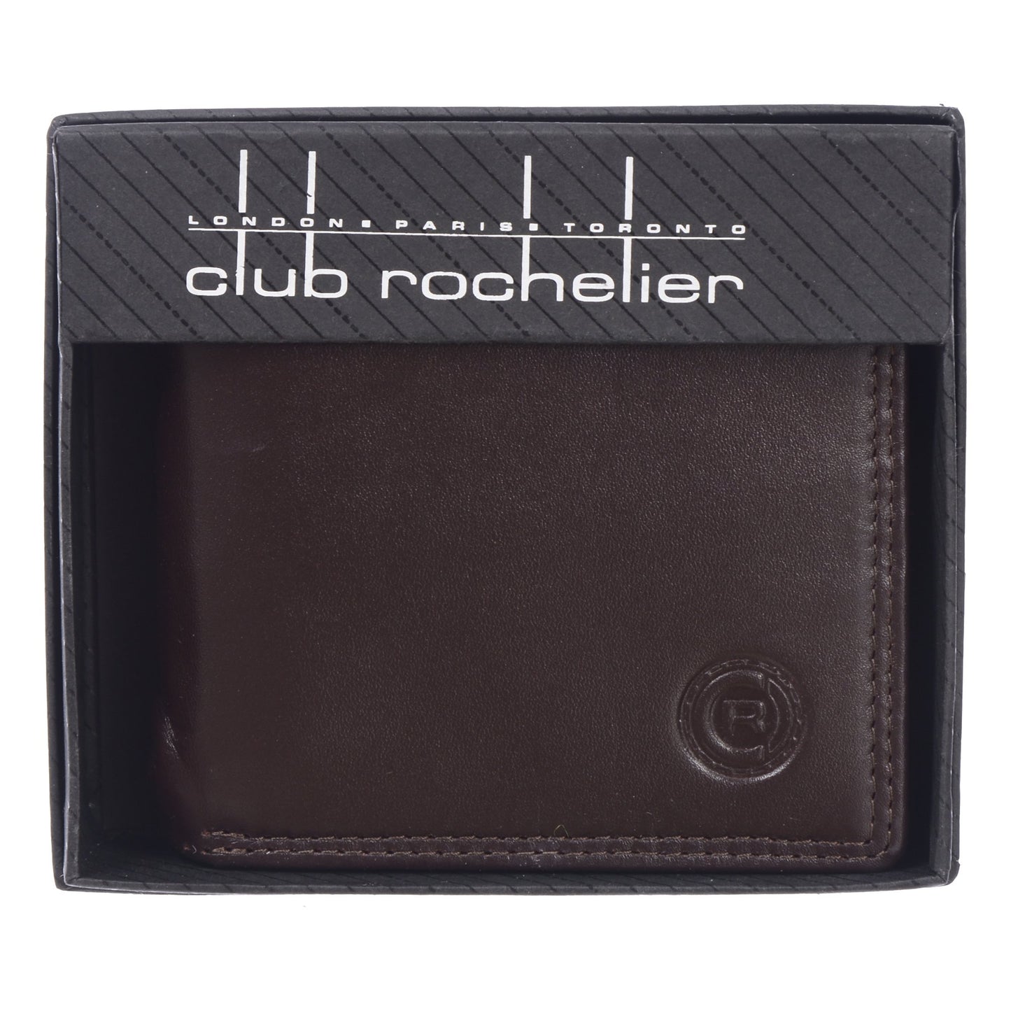 Men's Slimfold Wallet with Center Wing