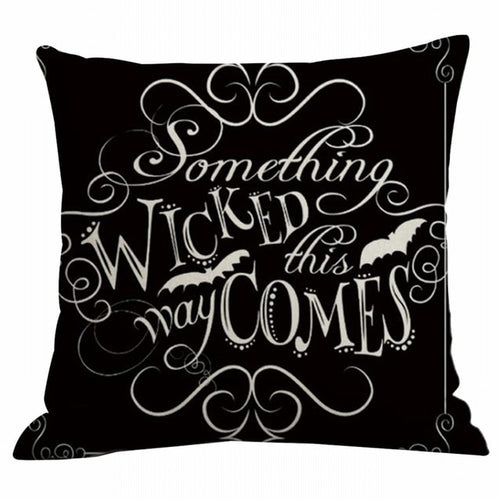 45x45cm Halloween Pumpkin Cushion Cover Ghosts