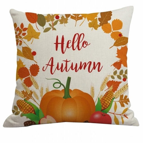 45x45cm Halloween Pumpkin Cushion Cover Ghosts