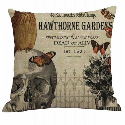 45x45cm Halloween Pumpkin Cushion Cover Ghosts