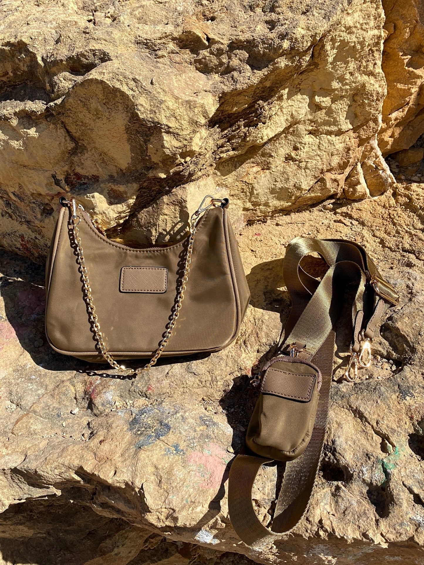 Shoulder Bag With Chain