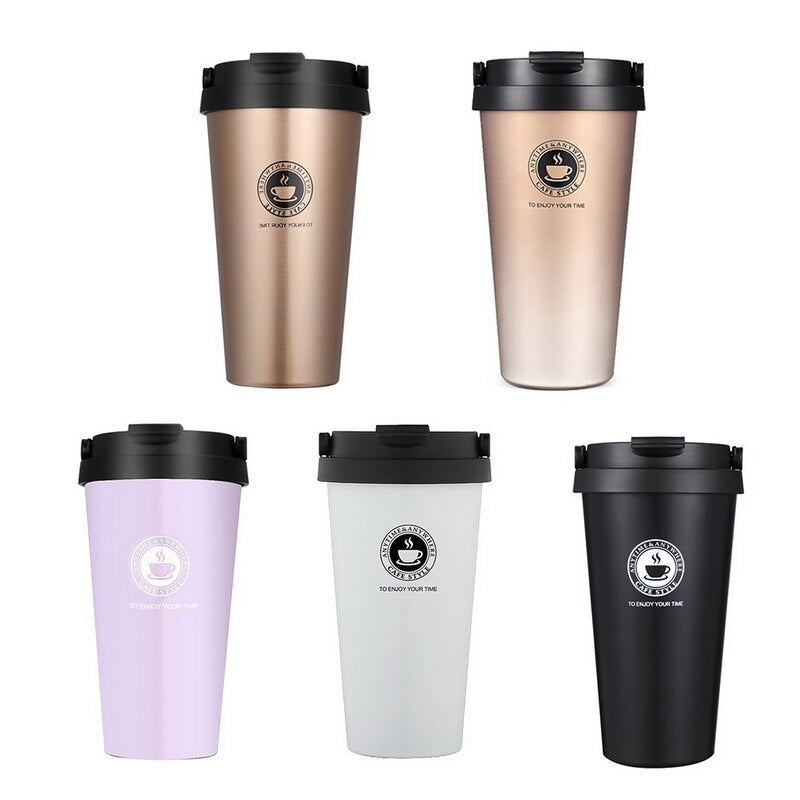 500ML Premium Travel Coffee Mug Stainless Steel