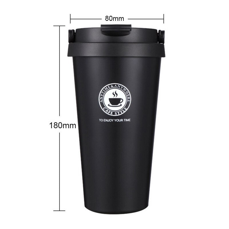 500ML Premium Travel Coffee Mug Stainless Steel