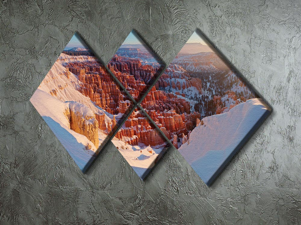 Inspiration Point 4 Square Multi Panel Canvas
