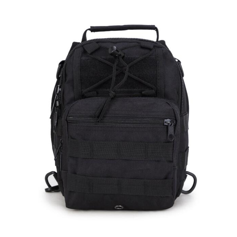 Mens Backpack Tactical Sling Shoulder Bag Molle Travel Chest Pack