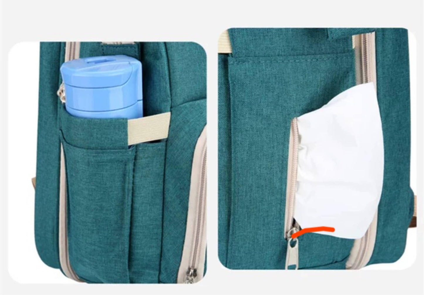 Mom's Bag - Zaino Cambio con Fasciatoio