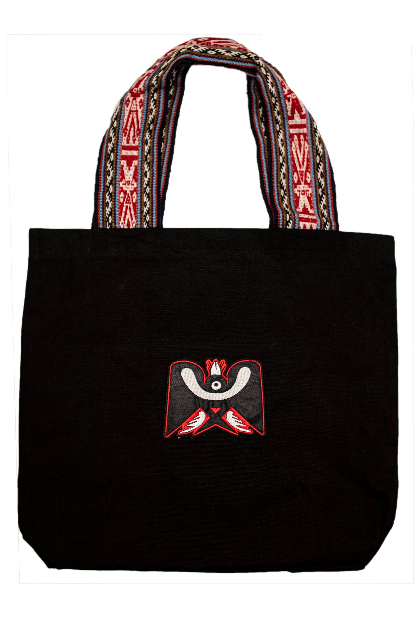 Land R, Peruvian Made, Alpaca Fibers Strap, Handwoven Tote Bags in