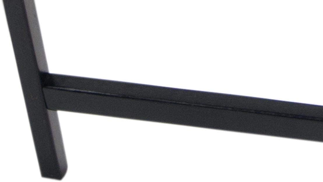 VIKUS Black Wood Folding TV Tray & Snack Table