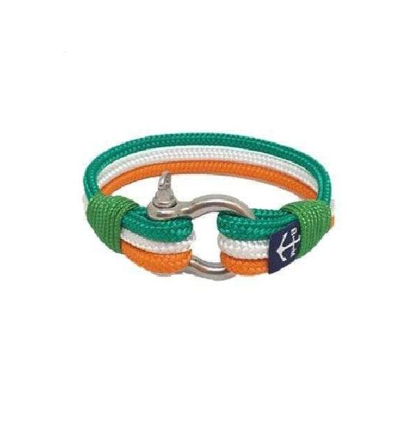 Ireland Flag Nautical Bracelet by Bran Marion
