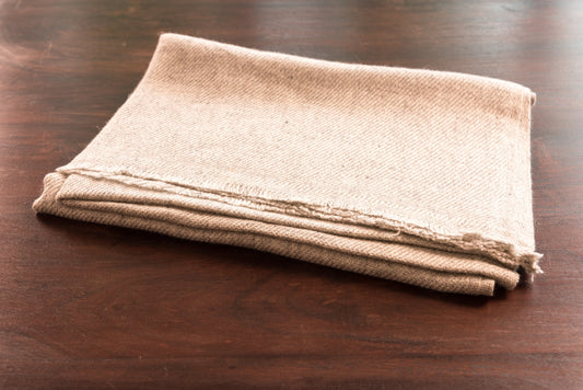 Kaschmirschal hellgrau einfarbig