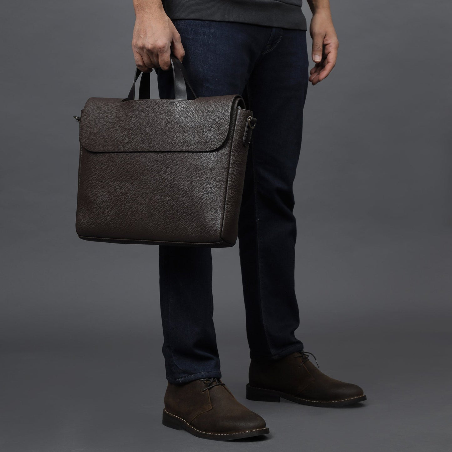 Muse Leather Briefcase
