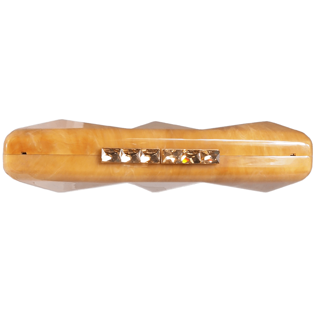 Minaudière in Alabaster Motif