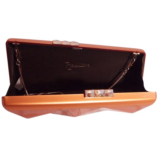 Minaudière in Metallic Copper