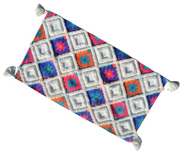 Chicos Home Accent Rug Woven in Multi Color
