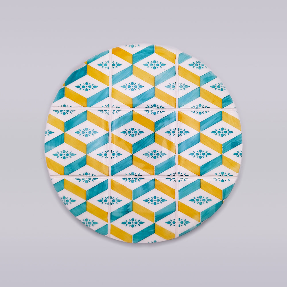 Arraiolos Ceramic Tile Trivet