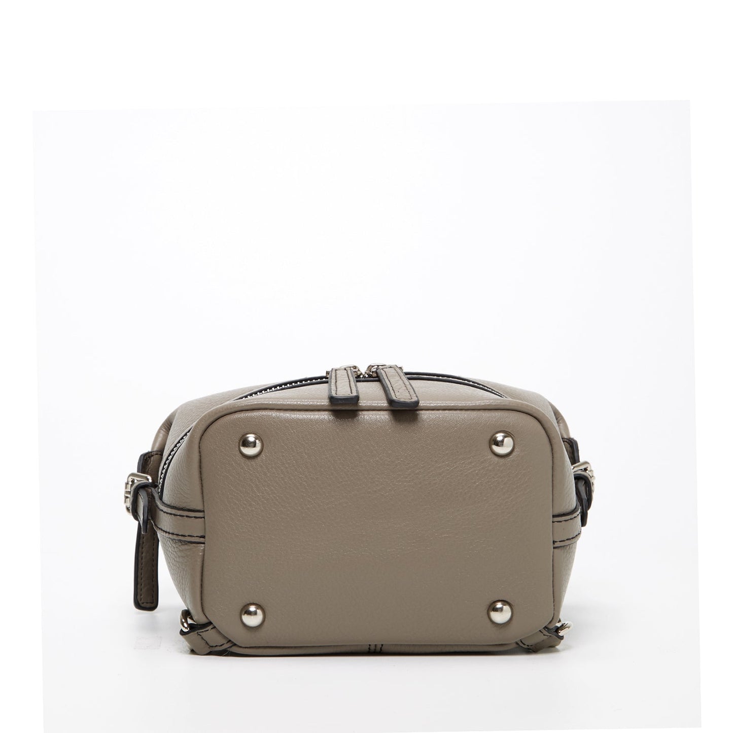 SUSU Gray Leather Backpack Purse for Women Convertible Crossbody Bag