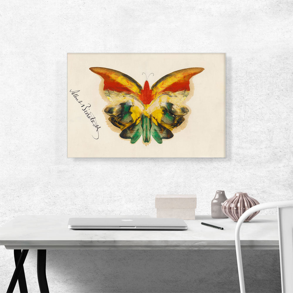 Yellow Butterfly 1890