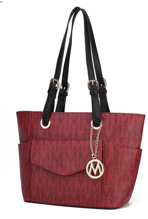 MKF Collection Griselda M Signature Tote Bag Vegan Leather by Mia K