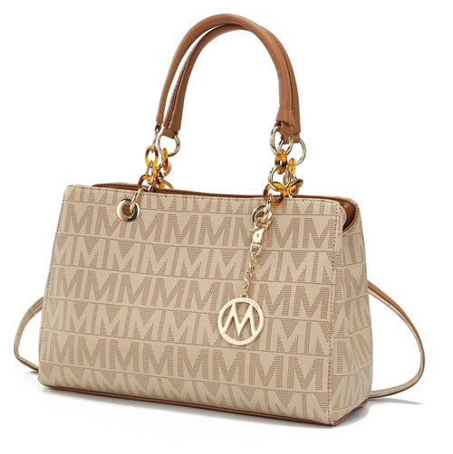 Sirna M Signature Tote Handbag Vegan Leather Women