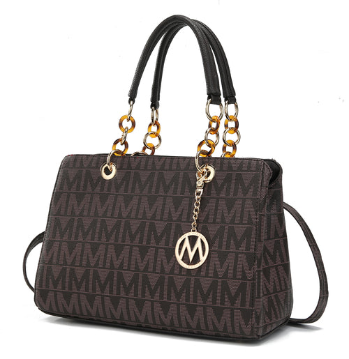 Sirna M Signature Tote Handbag Vegan Leather Women