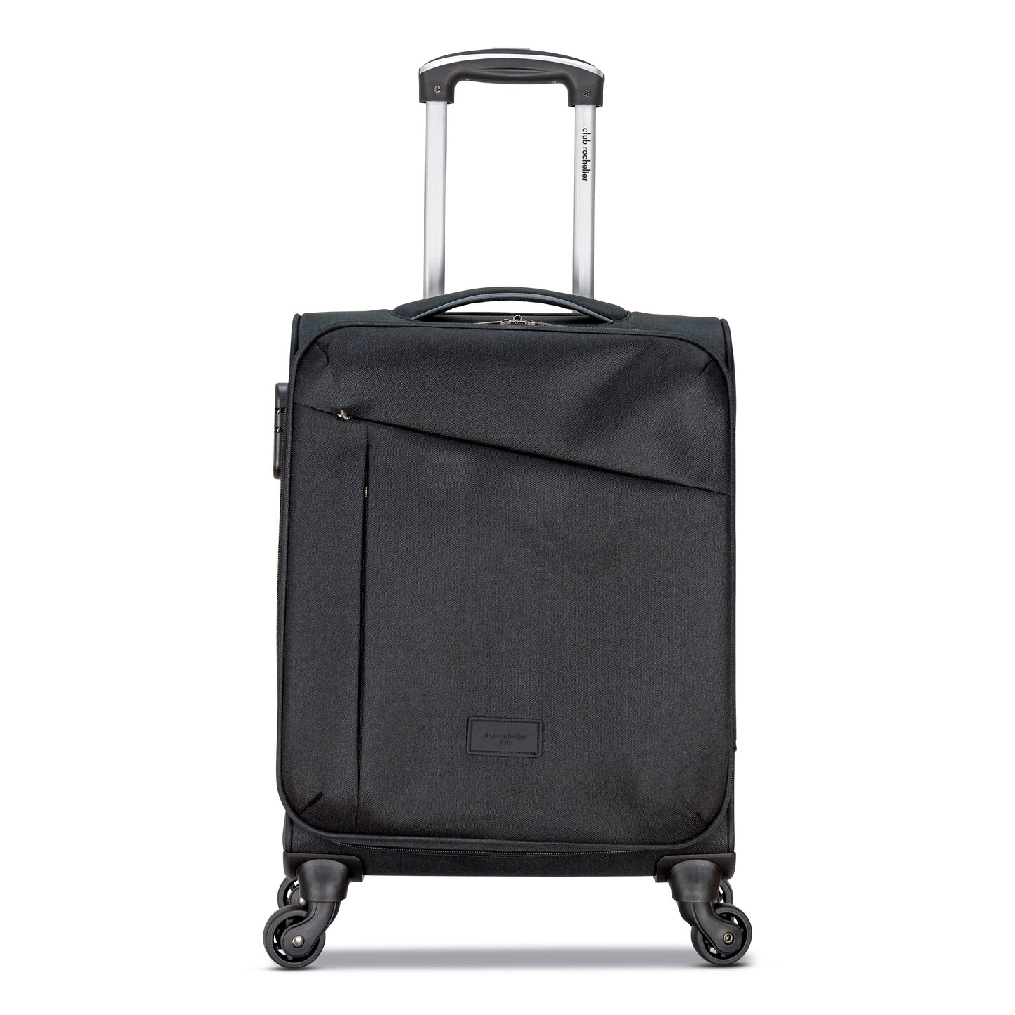 3 Piece Set Soft Side Luggage with Contrast Handles