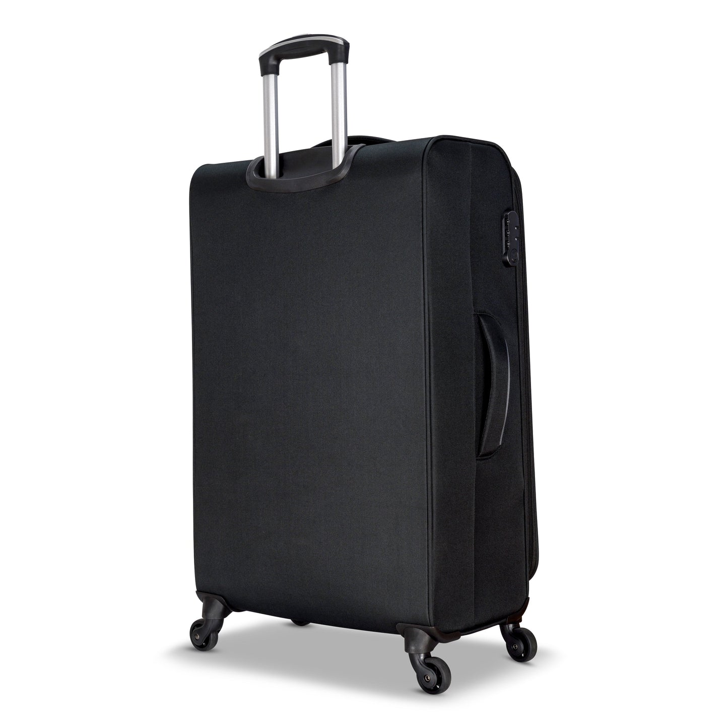 3 Piece Set Soft Side Luggage with Contrast Handles