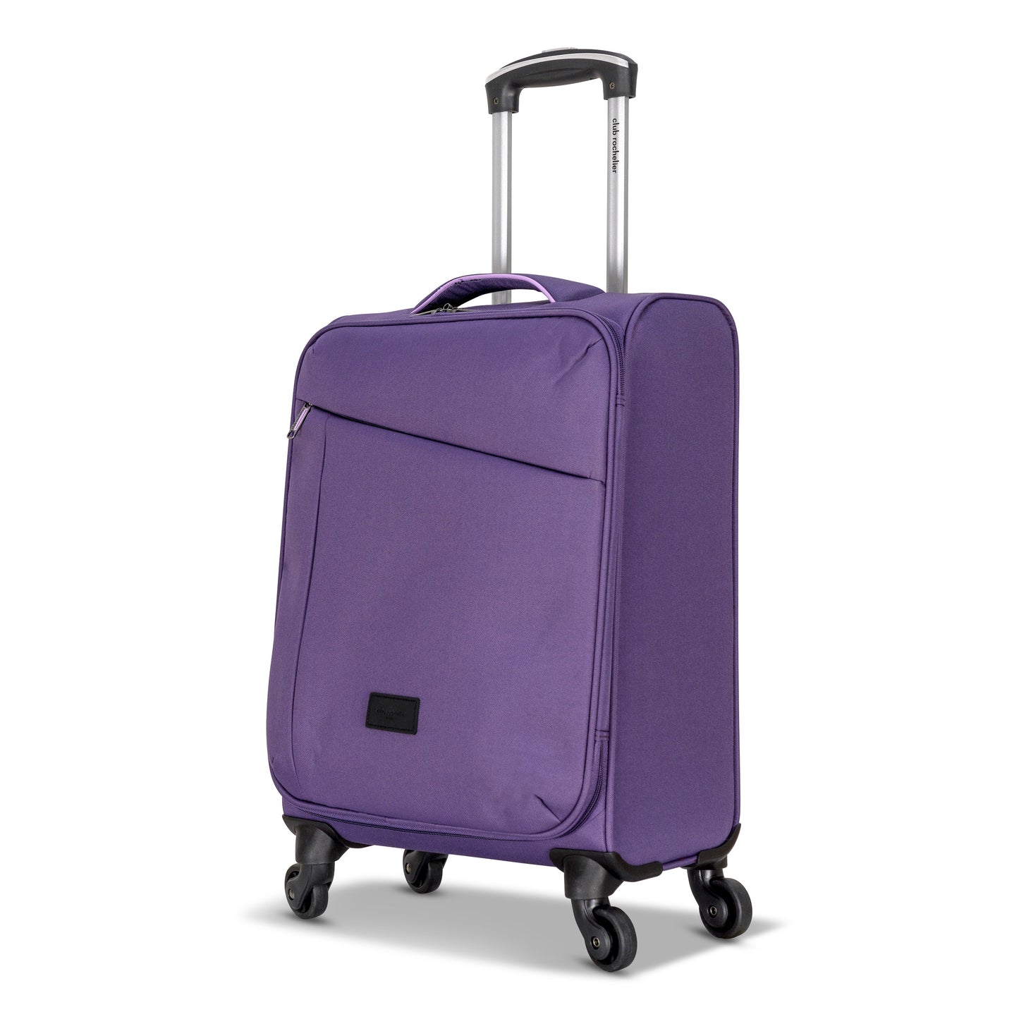 3 Piece Set Soft Side Luggage with Contrast Handles