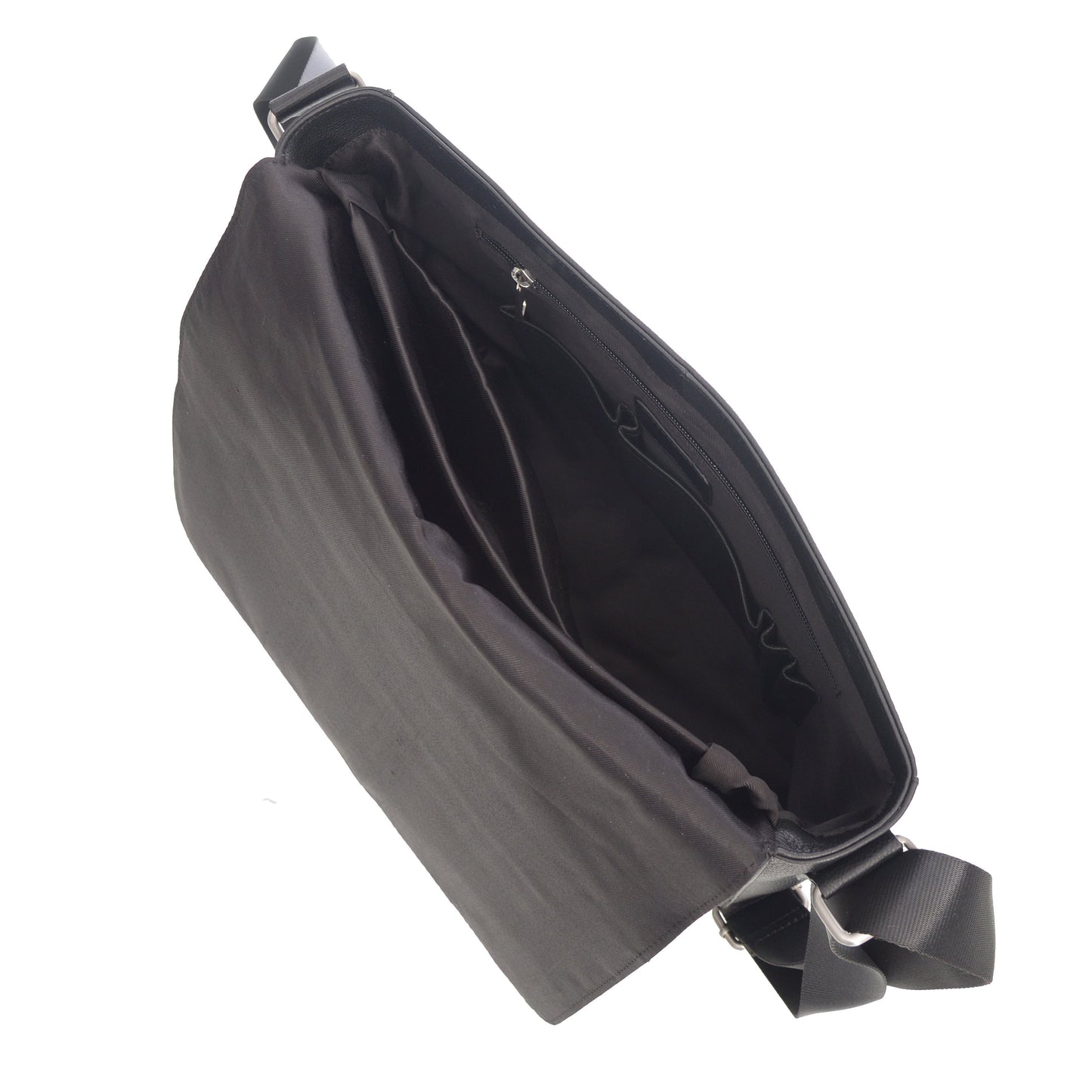 Messenger Flap Crossbody Leather Bag