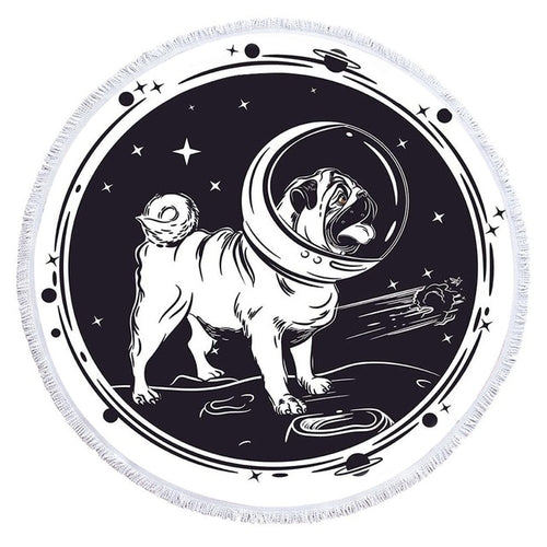 Cartoon Flamingo Series Microfiber Beach Towel