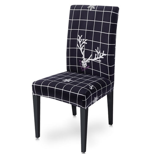Christmas Chair Cover Big Elastic Seat Chair