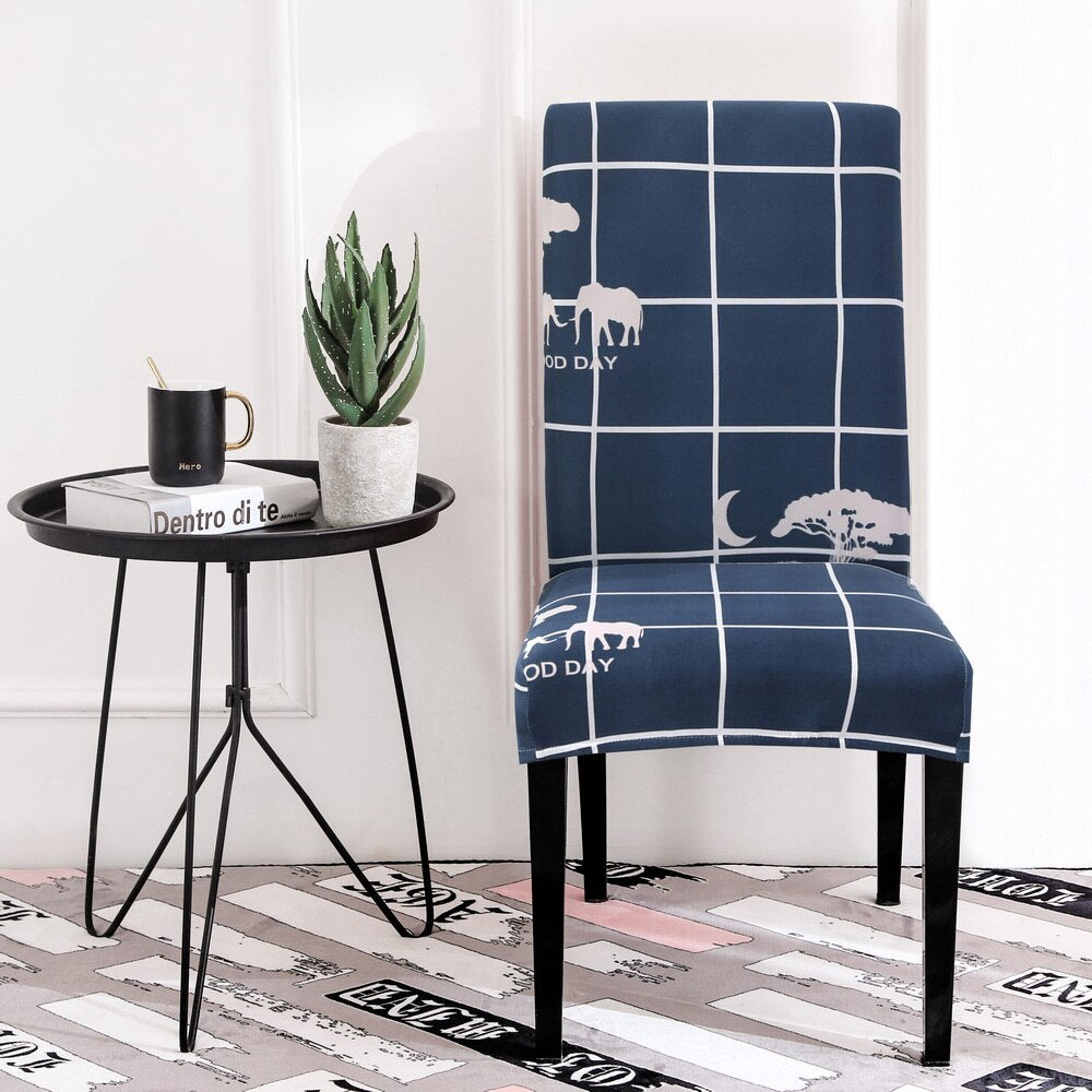 Christmas Chair Cover Big Elastic Seat Chair